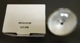 50par36sp12v Halogen 4-pack 50w Par36 12v Spot Screw Terminal Base