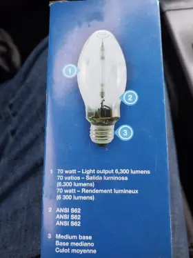Heath Zenith 016963156944 70 Watt High Pressure Sodium #2
