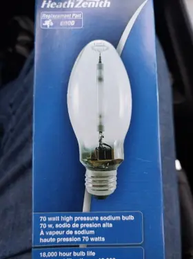 Heath Zenith 016963156944 70 Watt High Pressure Sodium