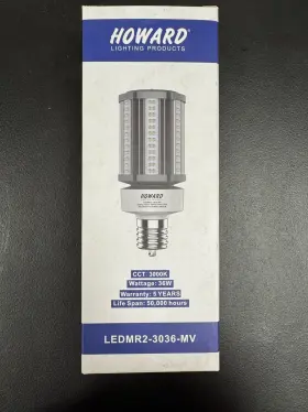 Howard Lighting Products Ledmr2-3036-mv 36w 3000k 5200lm Ex39 Led Retrofit 175w Hps Mh