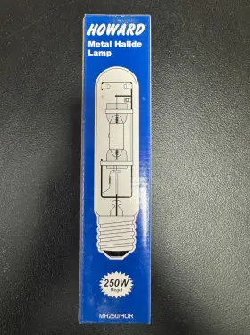 Howard Lighting Products Mh250/hor Metal Halide 250w M58/e E39 Hor T15 Clear