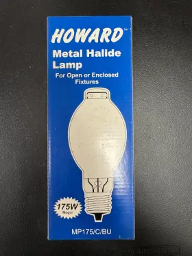 Howard Lighting Products Mp175/c/bu Protected Metal Halide 175w M57/o Ex39 Bt28-p Coated