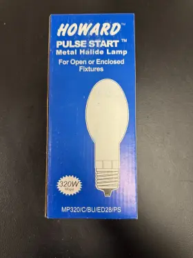 Howard Lighting Products Mp320/c/bu/ed28/ps Protected Hid 320w M132/o M154/o Ex39 Ed28-p Coated