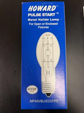 Howard Lighting Products Mp400/bu/ed37/ps Protected Hid 400w M135/o M155/o Ex39 Ed37-p Clear