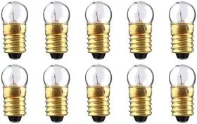 43222-4120 Industries #1446 Bulbs 12 V 2.4 W E10 Base G-3.5 Shape Box Of 10