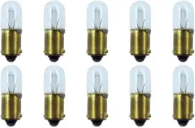 43222-4338 Industries #1893 Bulbs 14 V 4.62 W Ba9s Base T-3.25 Shape Box Of 10