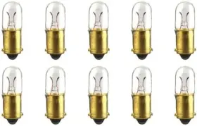 T-3.25 Industries 711181915778 45 Bulbs 3.2 V 1.12 W Ba9s Base Shape Box Of 10