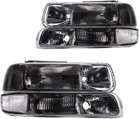 Kax Kc9lah37700 Headlight Assembly For Silverado 1500/2500/3500/1500 Hd/2500 Hd Driver An