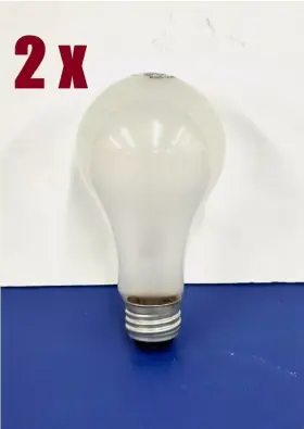 217943 Kenrad 2-pk 30/70/100 Inside Frost A21 3-way 125v Med Base 2850k Light Bulb New