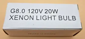 12090clr Kitchner Kichler G8.0 120v 20w Xenon Light Bulb