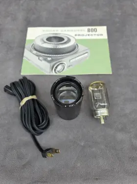 Kodak In-00908 Replacement Parts Carousel 800 Projector Light Bulb Lens Manual And Code