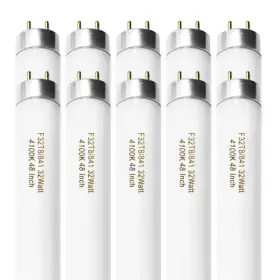 Konideke F32t8/841-10p F32t8/841 32w 48 Inch T8 Fluorescent Tube 10pack 4100k White