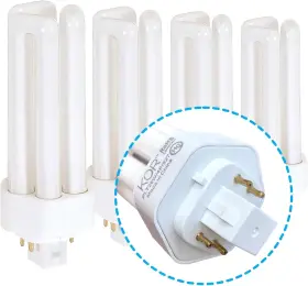 Kor 817300020771 Pack Of 4 26 Watt Triple Tube - Gx24q-3 Pin 3500k Neutral White
