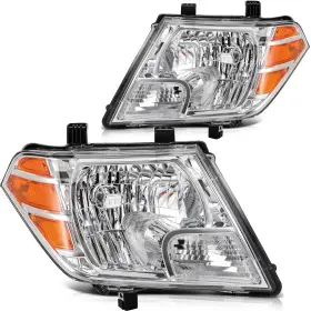 Lbrst 128900-501 26060-zl40a Headlight Assembly Fit With 2009-2019 For Nissan Frontier Black H