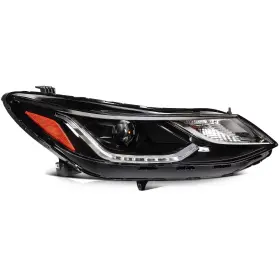 Lbrst 129177-522 Headlight Assembly Fit 2016-2019 For Chevy Cruze 4door Chrome Housing And Amb