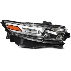 Lbrst 190422-571 Headlight Assembly Fit 2013-2014 For Ford Taurus Gray Housing Clear Lens