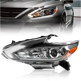 Leanistrim Hdqxns16tl003l Lh Projector Headlight With Led Drl Replacement For Nissan Altima 2016 2017 2018