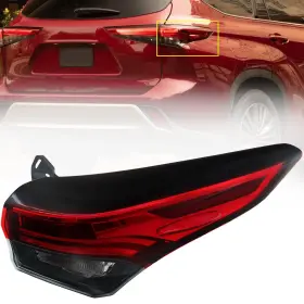 Leavan Nyf01-161-002-r Outer Tail Light Assembly Fit For 2020 2021 2022 Toyota Highlander Led Rear