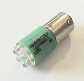 Ledtronics Bsd-1318-6ur Bsd-1319-006 Led Bulb Green Miniature Bayonet Base Bin80