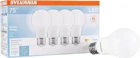Ledvance Llc 78099 Led A19 Bulbs 75w Equivalent 12w 1100 Lumens Bright White Frosted 4 Pack