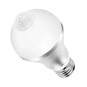 Ljg 616043303826 E27 Motion Sensor Light Bulb 9w/5w 1000lm 6500k Dusk To Dawn Automatic On/off Le