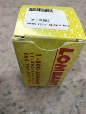 Lombart/keeler 1012-p-5014/io-2-ke1083 Bulb 1012-p-5014 20w 6v Io-2-ke1083