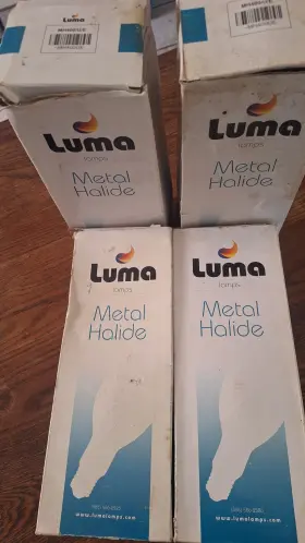 Luma Mh400/u/e 4 Metal Halide Light Bulbs Lamp Mh400ue