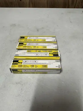 4tac7 Lumapro 150 Watts Halogen Lamp 120v T3 2400 Lumens Lot Of 2