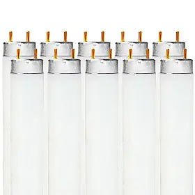 Luxrite Lr20732 F32t8/841 32w 48 Inch T8 Fluorescent 10 Count Pack Of 1 Cool White