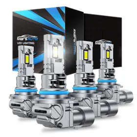 Marsauto B0dmsl4qh4 Upgrade 9006 9005 Fog Bulb Super Bright Combo Light 360
