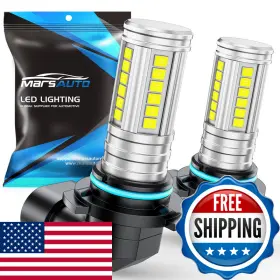 Marsauto B0dp4rvpdw 9006 Hb4 Fog Light Bulbs 12000lm 11size Real 360 Illumination Led