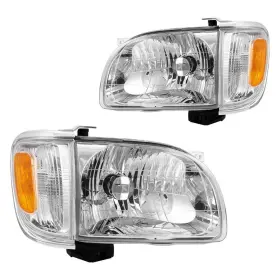 Marsflux Lah335 Headlight Assembly Set Left And Right Headlights Compatible With 2001-2004 Tac