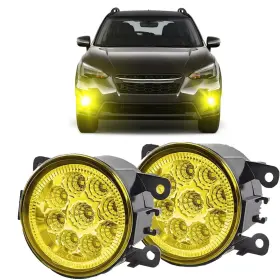 Mnwhuc 19606300-fog Fog Lights 3.5 Inch Oem 19606300 For Subaru Crosstrek 2018-2024 Front Bumper