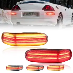 Mo-mitsubishi-00-05-ca Motrum Led Rear Bumper Turn Signal Light Compatible With Mitsubi-shi Eclipse 2002 20