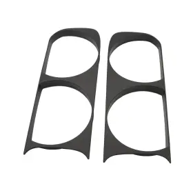 Nakkaa Na-018259-305742-ka Pair Headlight Bezels Compatible With 2008-2014 Challenger 68051526aa