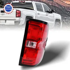 Nakuuly Cstl-r0713 Tail Light Assembly For Chevy Silverado 1500 2500 Hd Gmc Sierra 3500 2016-2019