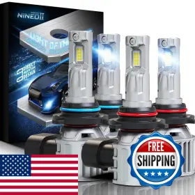 Nineo B0bps6x3l1 900-5 900-6 Light Bulbs 600 6500k Wireless Fog Lamppack Of 4