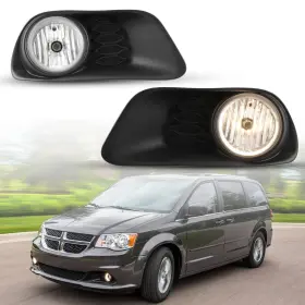 Nd30-0426-09 Nixon Offroad Fog Light Set For 2011-2020 Dodge Grand Caravan With Bulb Black Nd30-0426-09 Nixon Offroad Fog Light Set For 2011-2020 Dodge Grand Caravan With Bulb Black