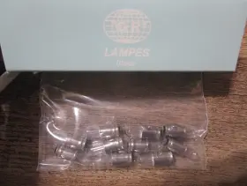 Or B8741 10 Miniature Lamps Light Bulbs 24v 25ma Ba7 Base