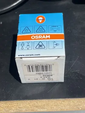 93632 Osram 53632 Lot Of 18 Halogen Lamp 150w Gx5.3 #c10