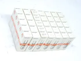 64425-ax Osram Lot Of 35 Germany 64425 Ax 20w Tungsten Halogen Bulbs 12v 2 Pin New Sealed