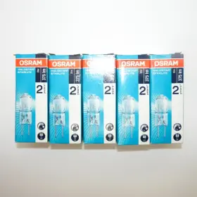Osram 64425s 5 Pack Of 12v 375lm Halostar Starlite Halogen Lamp W. 2-pin Base