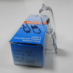 64657hlx Osram 64657 Hlx 24v250w G6.35 Halogen Optic Lamp 300h Surgical Shadowless Bulb