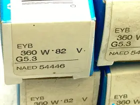 Eyb-360w Osram Eyb 360w 82v Halogen Lamp Lot Of 9 Each #2