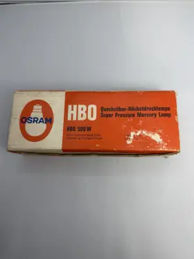 Osram Hbo-500w Hbo 500w Super Pressure Mercury Lamp High Intensity Bulb Mpn