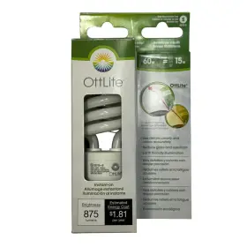 Ottlite 15b84118 New Replacement Bulb Ed15-s 15w 875 Lumens 120v Model
