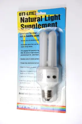 Ottlite 761712100203 Replacement Bulb For 20w Screw In Natural Light 120v