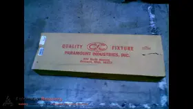 M6-2-32-0-120v Paramount Industries Fluorescent Light Fixture 4 Feet Ne #141958 M6-2-32-0-120v Paramount Industries Fluorescent Light Fixture 4 Feet Ne #141958
