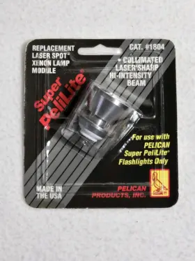 Pelican 019428018047 Super Pelilite Flashlight Only Replacement #1804 Nip