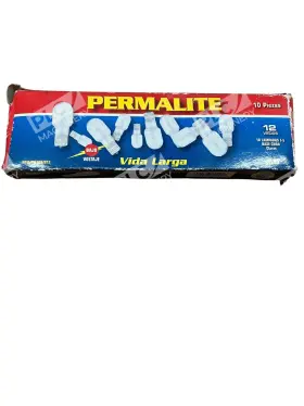 Permalite L3732 T-5 12v 12w Long Life Miniature Incandescent Bulbs Pack Of 10